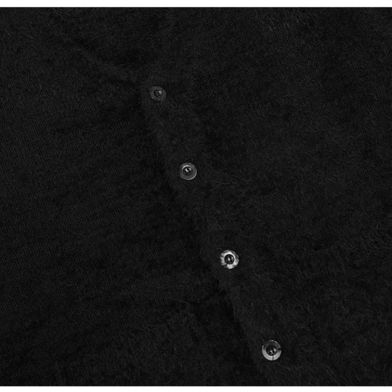 High quality traditional mens V-neck sweater winter warm cardigan mens casual knitted cardigan 241007