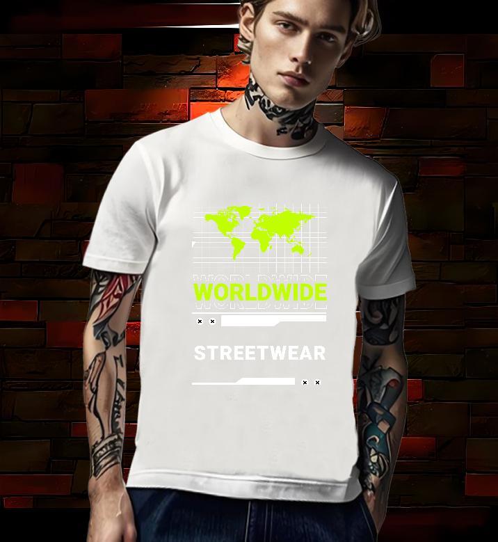 Popular T-Shirts for Men 230g Pure Cotton letter Daily Outfit Asian Size Crew Neck Men Tees Classic Tops Tees