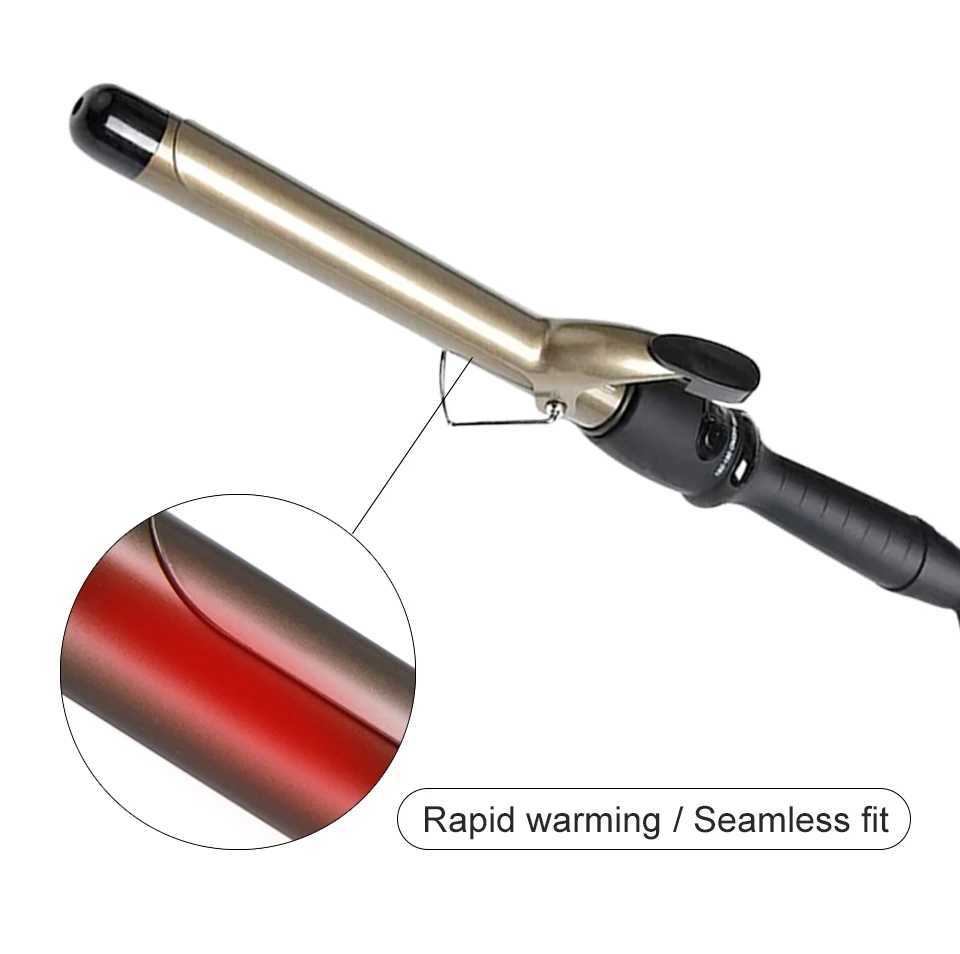 professional hair curler electric curling iron More size 25 28 32mm Hair Care Styling Tools Ceramic Wave Magic StyleXJ241010