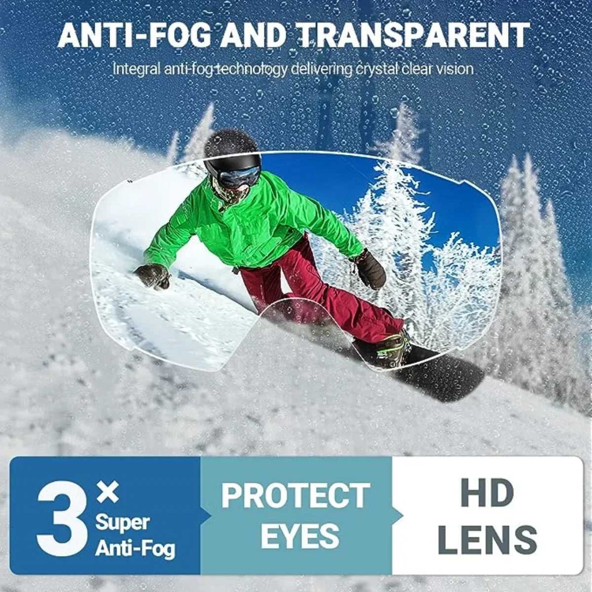 MJ Fashion Mountain Goggles Motorcycle Goggles Ski Goggles Outdoor Riding Glasses Anti Over the Horizon CL241010