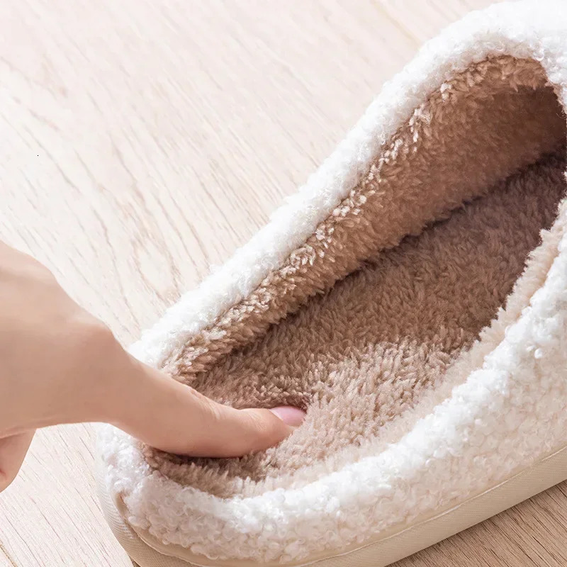 Women Christmas Tree Slippers Men Retro Slippers Winter Warm Plush House Fluffy Living Room Shoes Female Christmas Gifts 241010