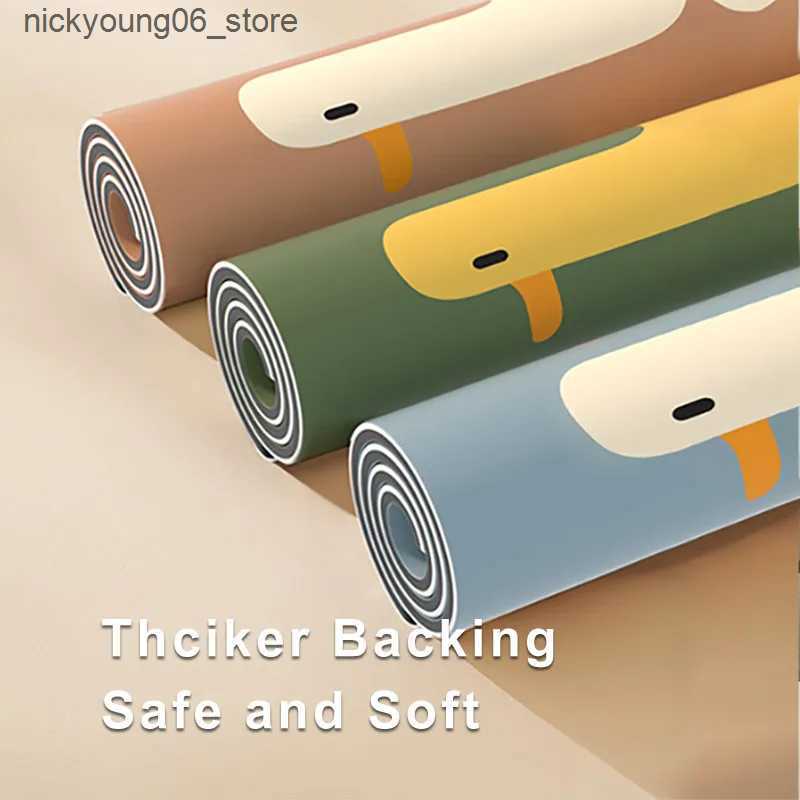 Non-Slip Bath Mats Cute Duck Diatomaceous Earth Mat For The Bathroom Floor Mats Foot Room Rugs Toilet Shower Carpet Entrance Doormat Pad Washable L240