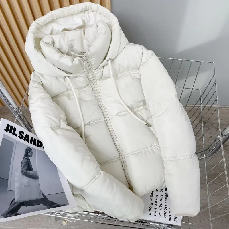 TRAF ZR Winter Womens Cold Coat Jackets for Women 2023 Warm Thermal Parkas Woman Promotion Female Outerwear 240930