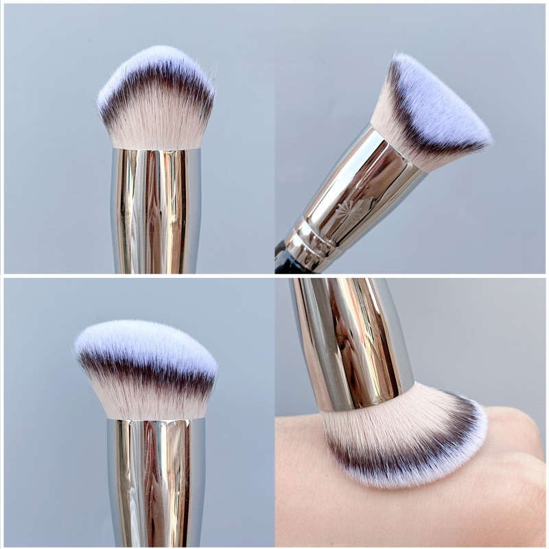 Picasso Beauty Foundation Brush 3D Shape Soft Synthetic Hair Flawless Finish Face Buffing Makeup Brush Cosmetic Tool z250527MPG0