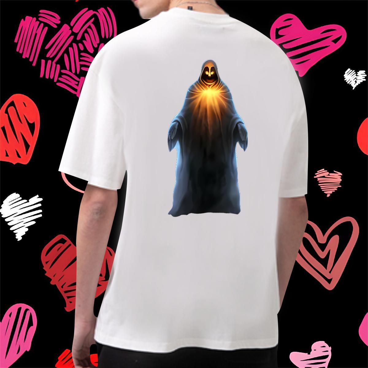 Wholesale Man T Shirts 100% Cotton 230g skull Anime Printing Street Customized Short Sleeve O-Neck Mens Tshirts Designer Fashion Tops Tees