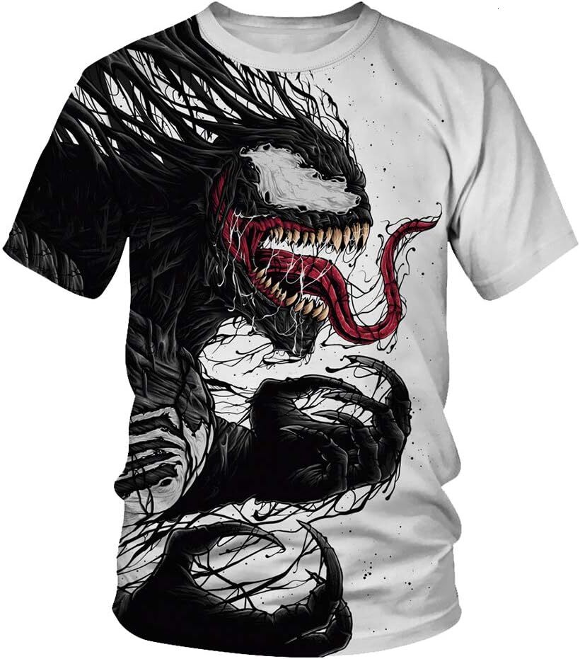 Mens T shirt Unisex 3D Print Creative Super Hero Short Sleeve T-Shirt Casual Graphic Tops shirts tshirt graphic tee Casual tops summer clothes Short s