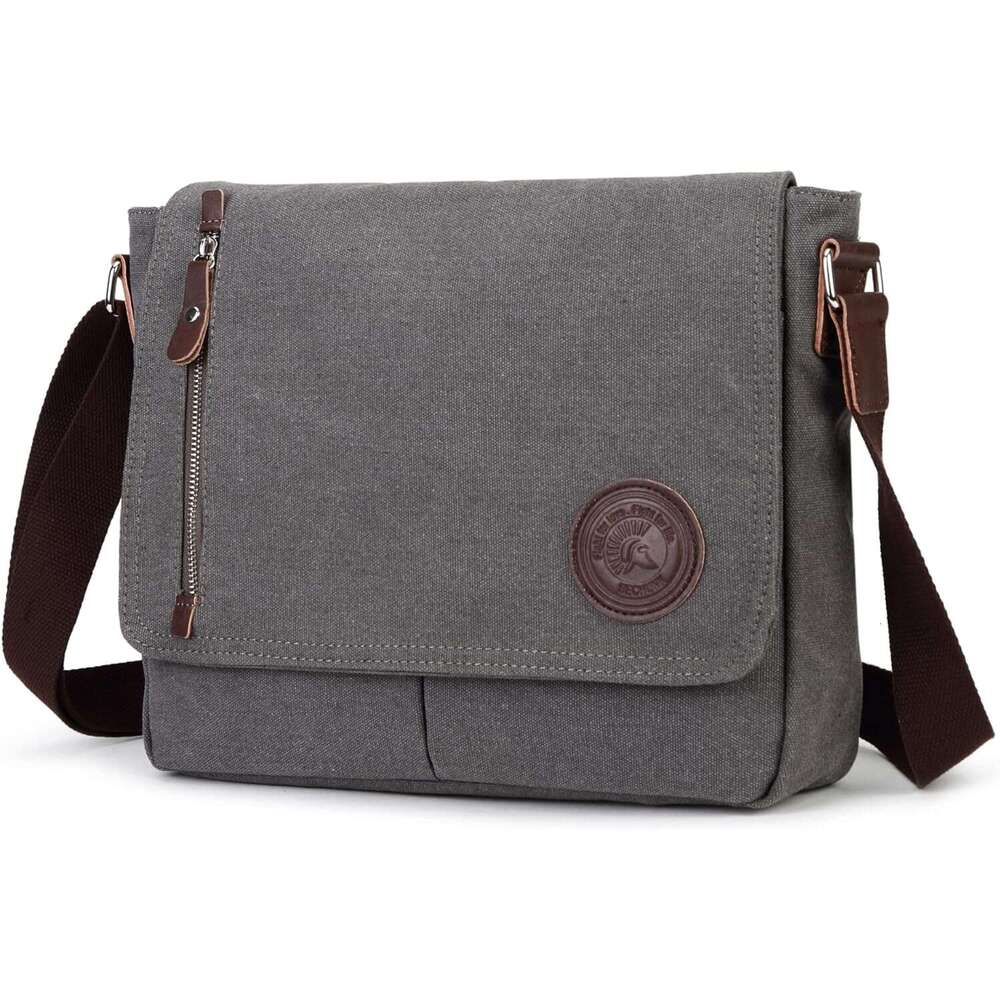Messenger Canvas Small Bag Vintage Shoulder Everyday Purse Crossbody bag for men women wo