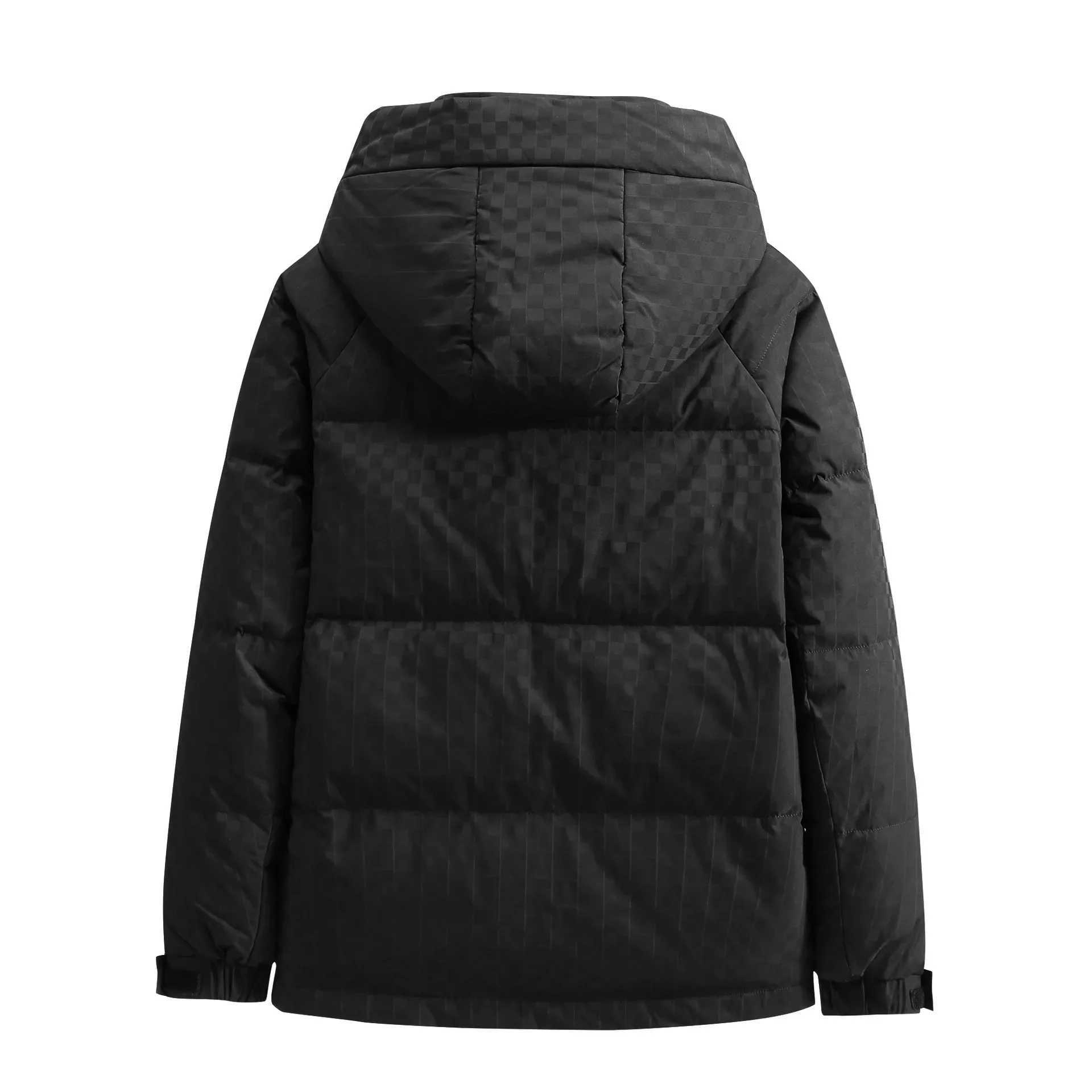 Men's Down Parkas New Winter Down Coat Fashionable Thickened Warm Youth Down Jacket Trendy Brand Fashionable Warm Anti-cold Hooded Y241009P702