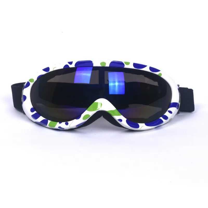 Childrens motorcycle skiing goggles boys and girls outdoor sports camping goggles winter windproof UV protection skiing goggles CL241010
