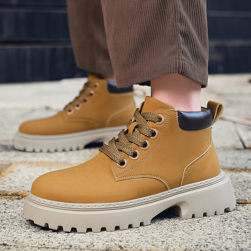 High top Martin boots for men autumn and winter