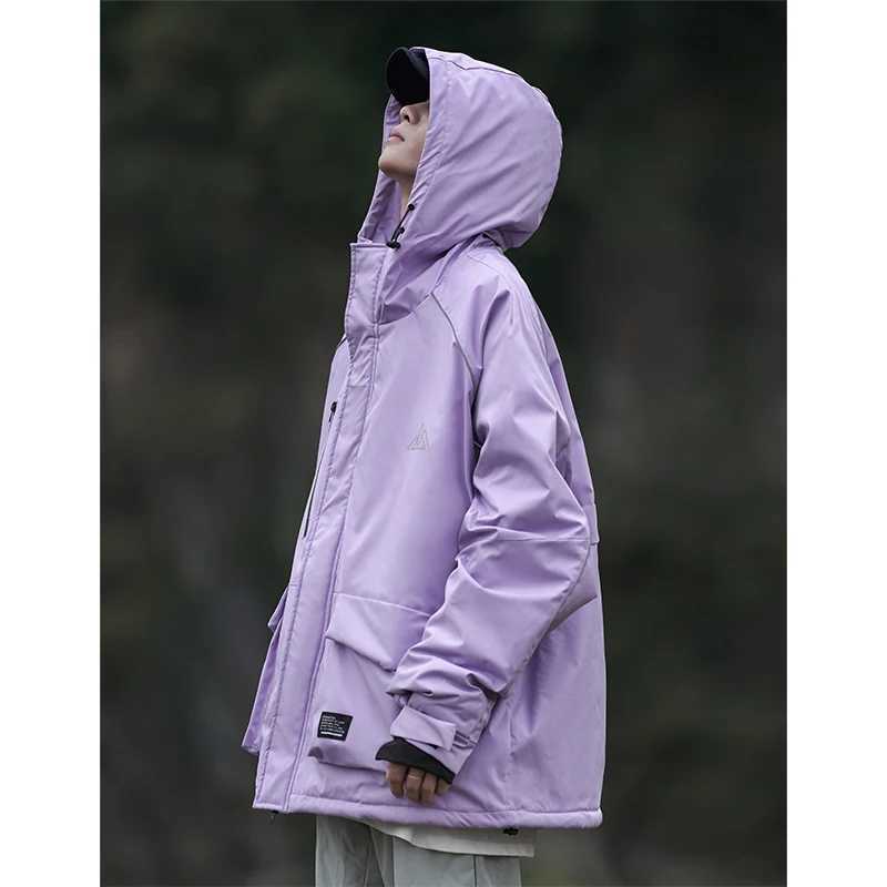 Men's Down Parkas 2024 New Ski Jacket Womens Winter Hot Skating Snowboard Clothing Outdoor Waterproof and Windproof Sports Ski Jacket Coat Y24100