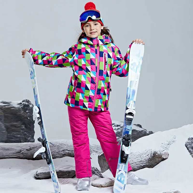 Down Coat -30 Children clothing Set Ski Suit Set Boys Girs s clothes Winter Jacket Snowboard Waterproof Skiing Teen Costume Snowsuit H241010