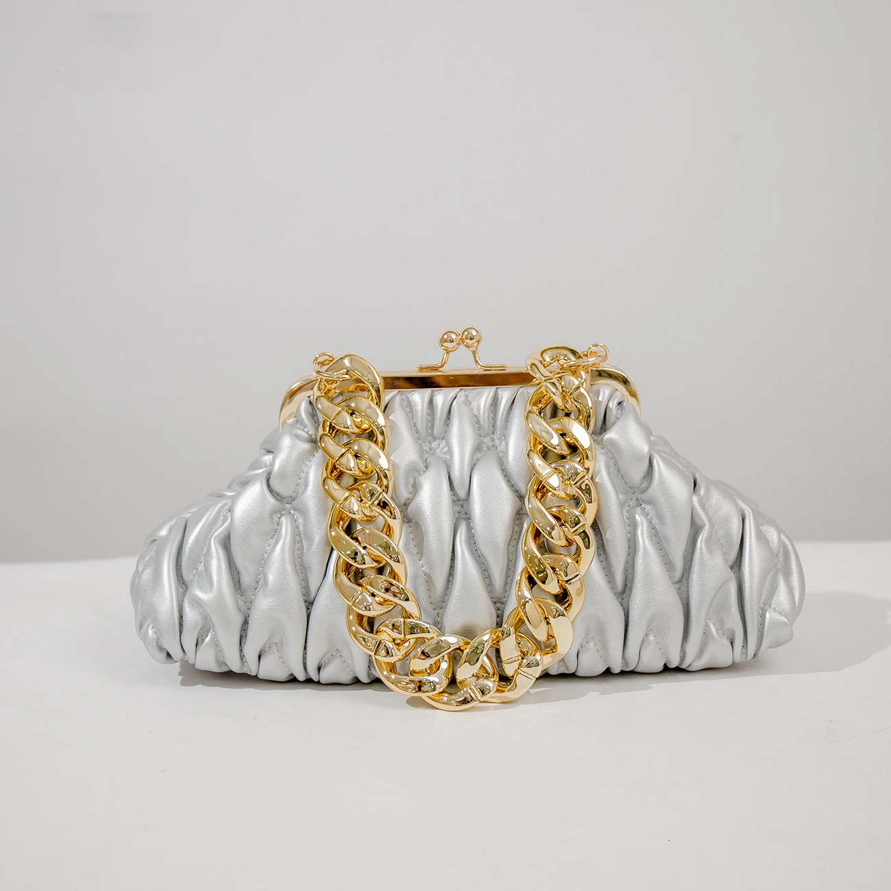 Womens bag gold chain handbag womens leather coin bag womens purchase orange womens gold chain handbag for sale 241008