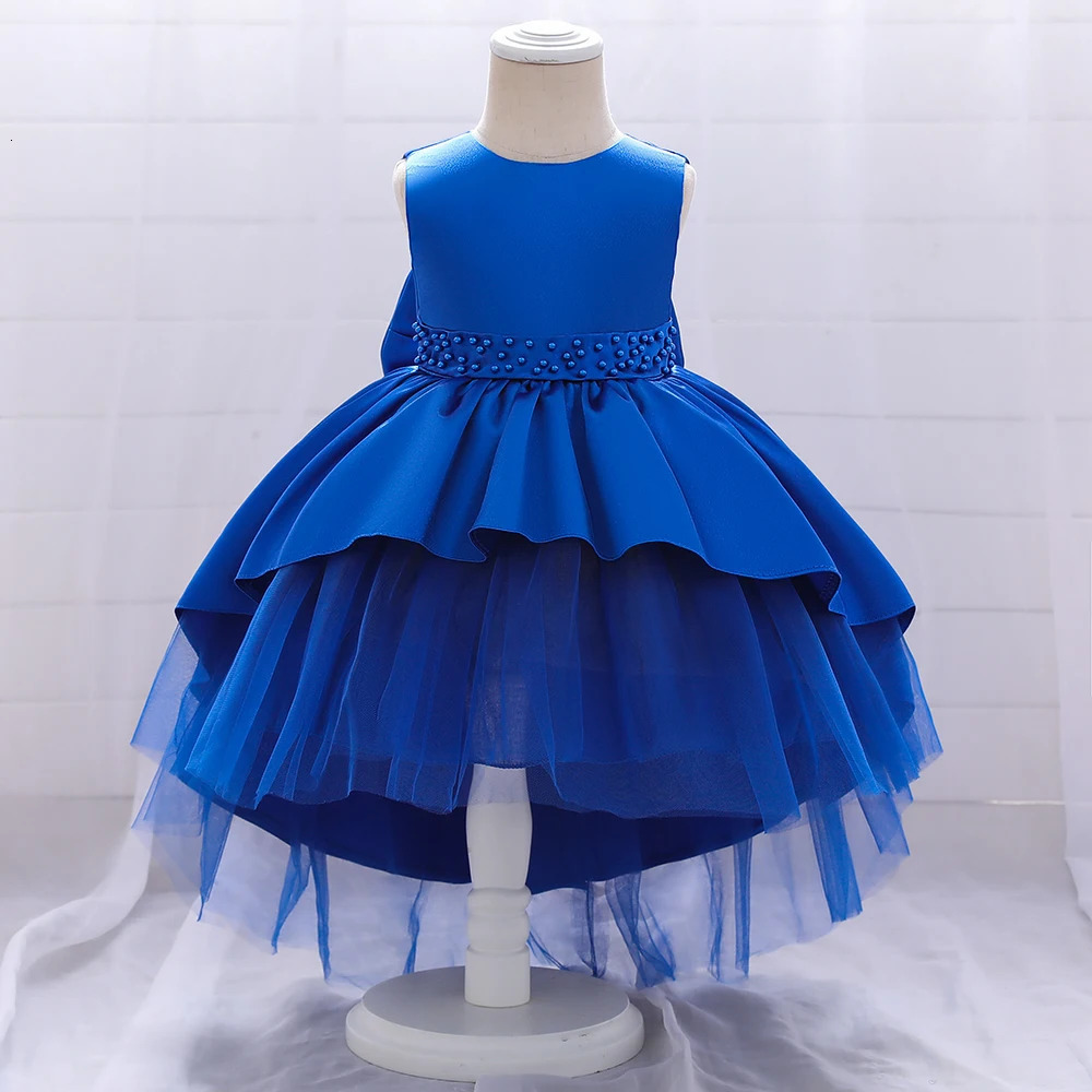 Summer Girl Baby Baptist Dress First Year Birthday Party Childrens Clothing Preschool Baby Evening Dress 241008
