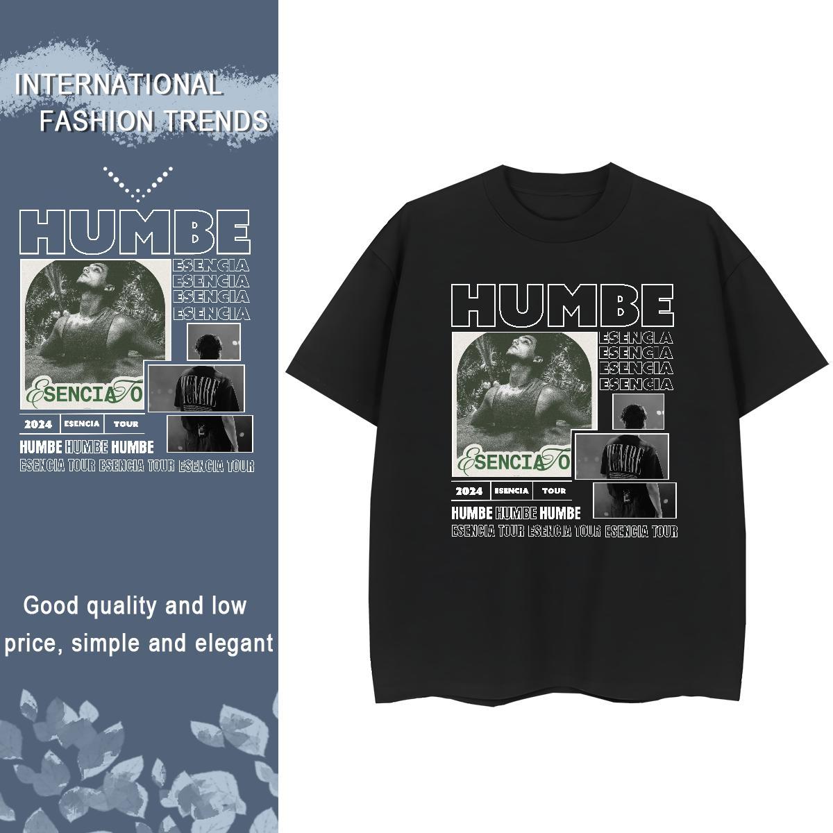 Classic T Shirts Women 100% Cotton 230g Breathable Soft Casual HUMBE Unisex Tshirts Female Plus Size Custom Polos