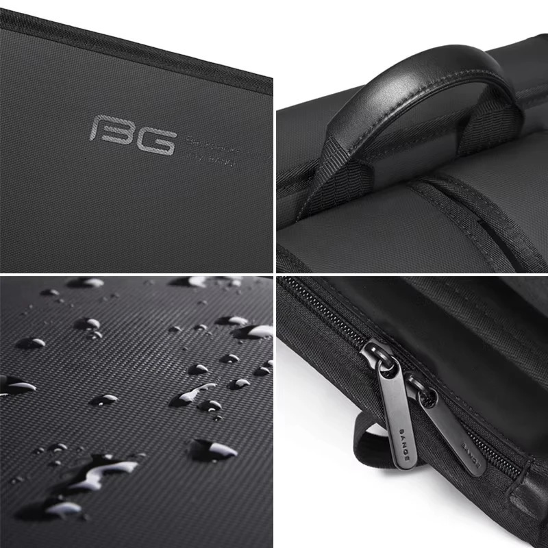 Factory sales BANGE mens backpack antitheft computer bag large capacity 141inch laptop elegant waterproof 241008