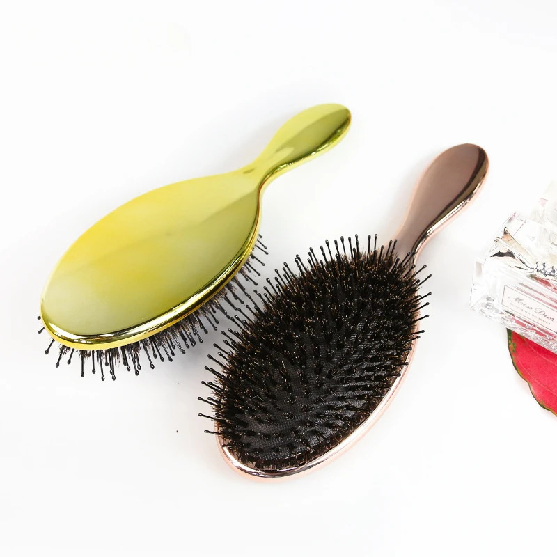 electroplated air bag comb bristle anti-static air pad hair comb smooth hair massage household comb 241009