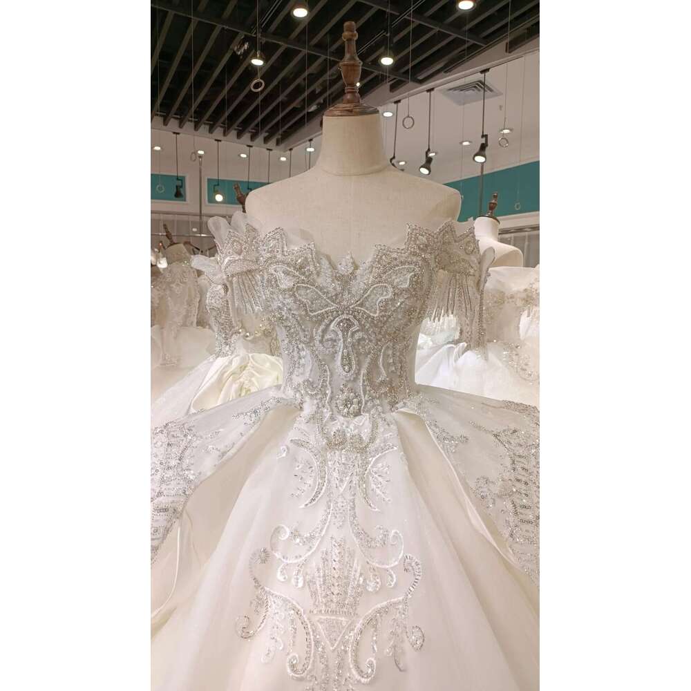 Kisswhite Green CollectionCollection Crystals Princess Ball Gown Lace Stuning Bridal Wedding Dresses