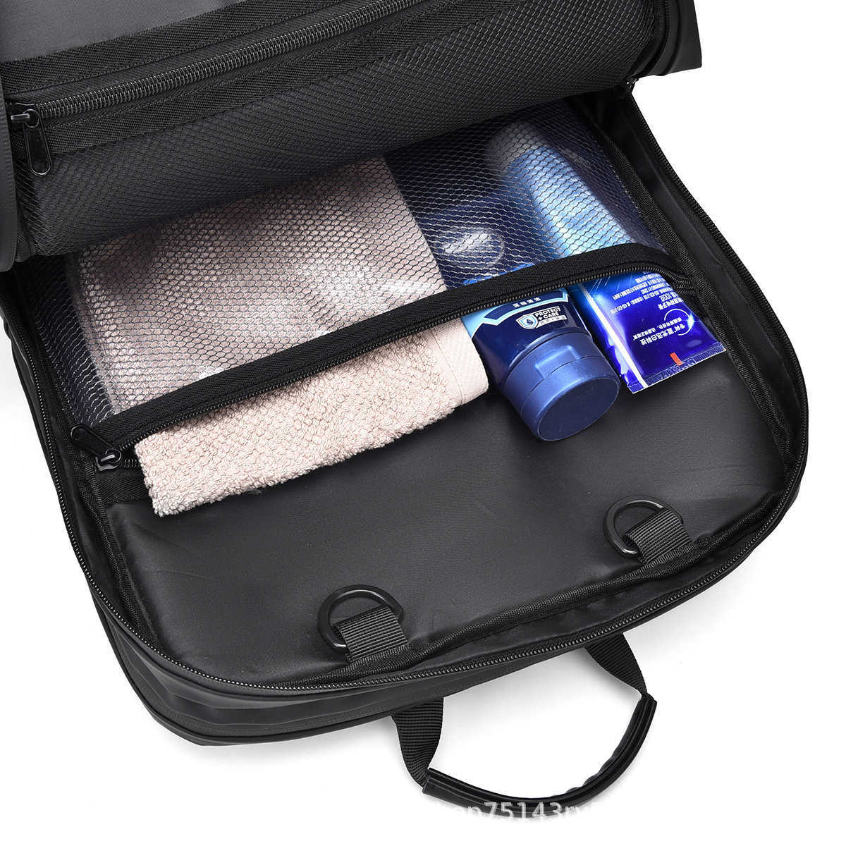 waterproof backpack, business computer, foreskin film, large capacity sports style backpack, basketball bag 241015