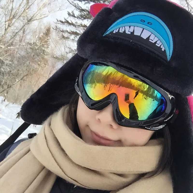 Ski goggles single-layer adult and childrens mountain goggles windproof and dustproof outdoor skiing equipment manufacturer CL241010