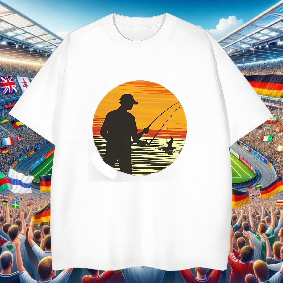 Unisex Mens T Shirts 230g 100% Cotton person Daily Wear Anime Print Short Sleeve Soft Men Tops Tees Custom Tops Shirt