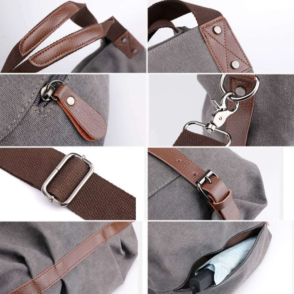 Handbag for Women Satchel Tote Casual Canvas Pouch Handbags Purse Hobo Bag