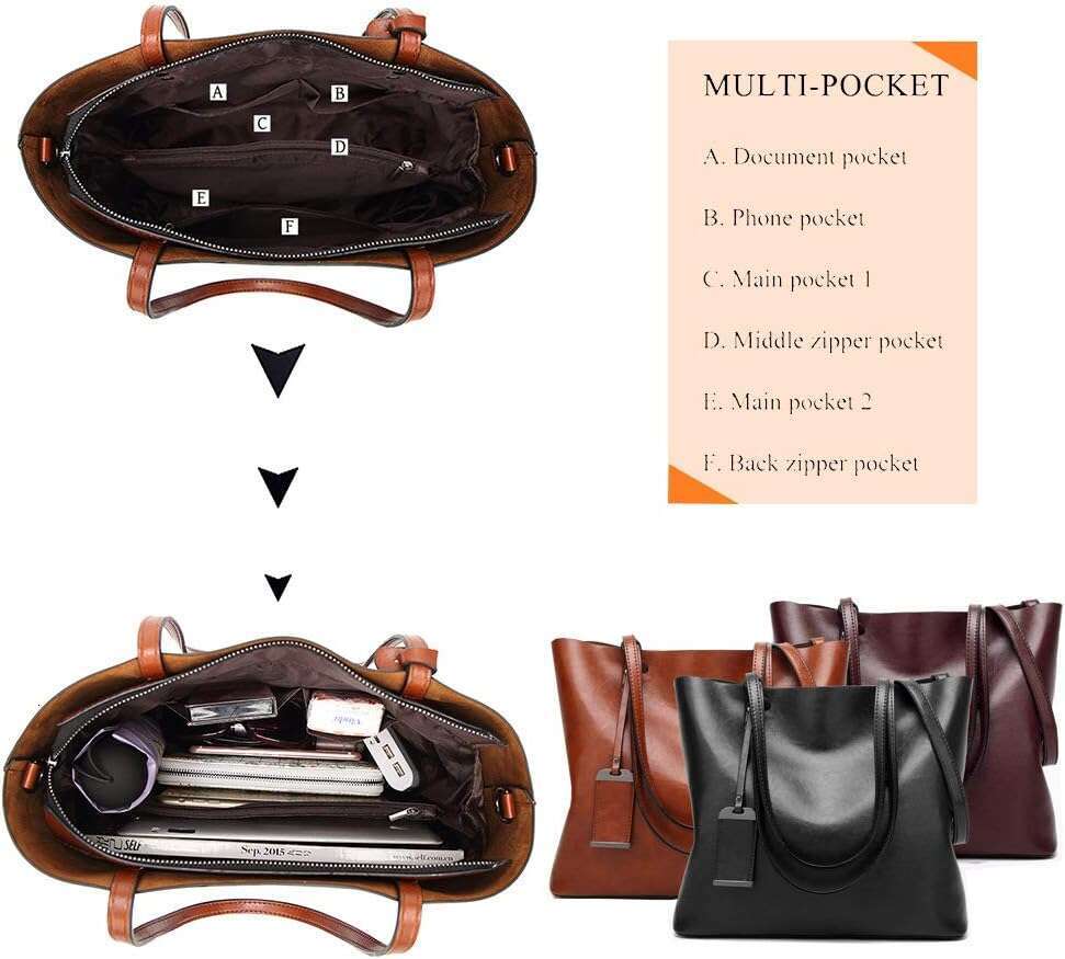 Women Top Handle Satchel Handbags Shoulder Messenger Tote Bag Purse