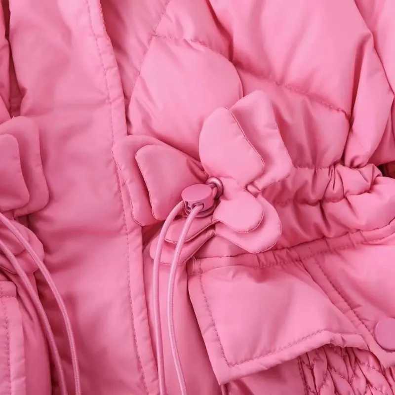 Down Coat New Childrens Park Winter Hoodie Womens Jacket Winter Clothing Warm Thick Velvet Hoodie Baby Coat H241010