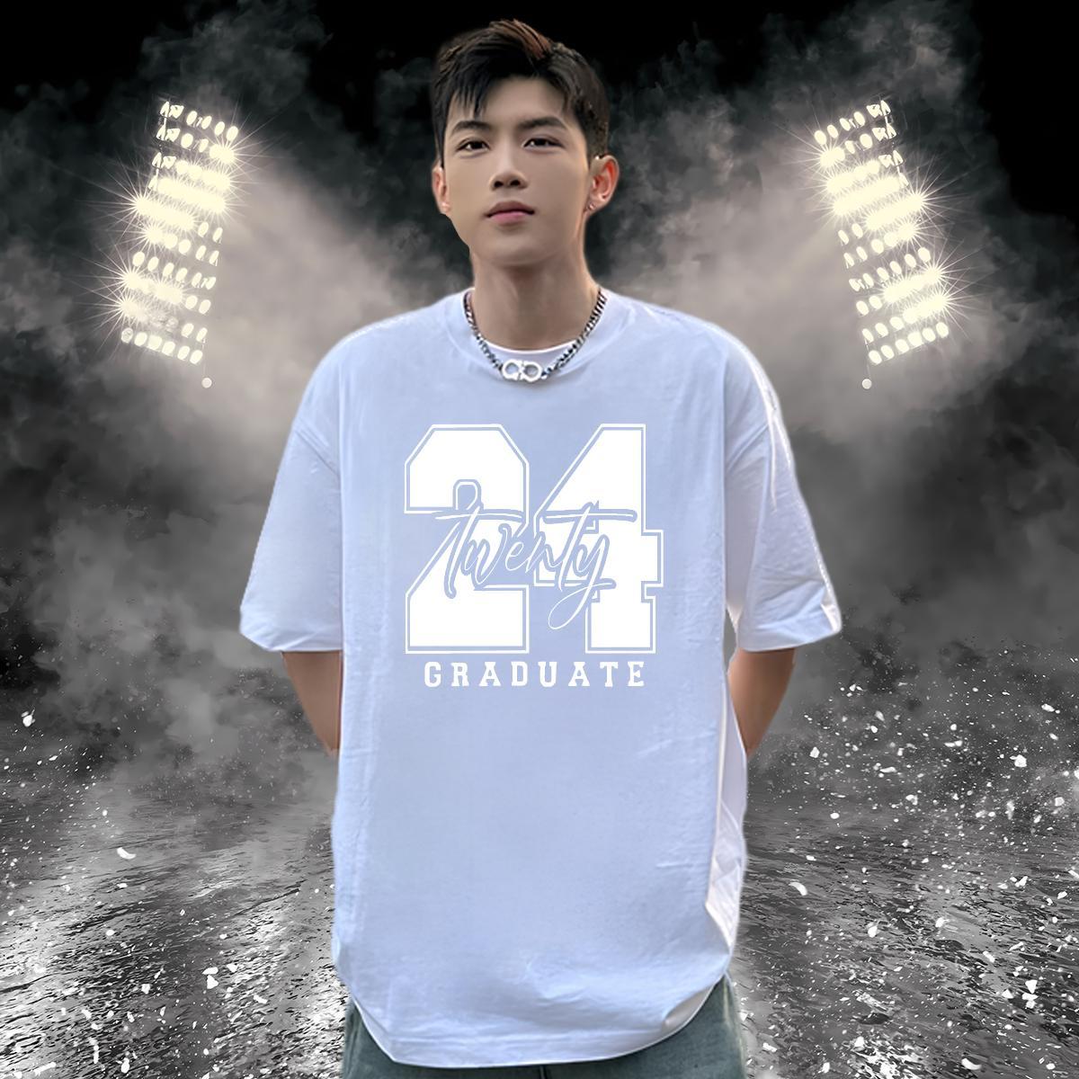 Cool Design Man T Shirts 230g Pure Cotton letter Sport Custom Big Size Crew Neck Breathable Men Tops Tees 2024 DIY Polos