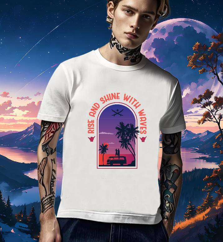 Comfortable Mens T Shirts 100% Cotton 230g beach Casual Daily Wear Plus Size Cartoon Breathable Short Sleeve Tshirts New Clothes