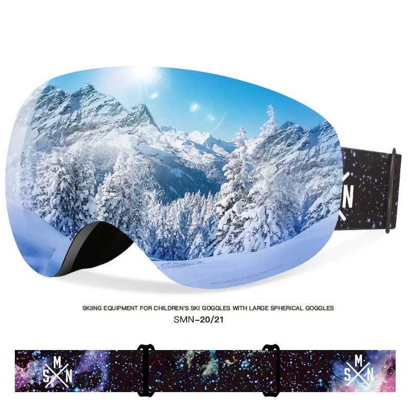 Solid outdoor skiing goggles for winter 2025 windproof and fog proof for womens skiing Google polyester adult PU goggles for snow sports CL241010