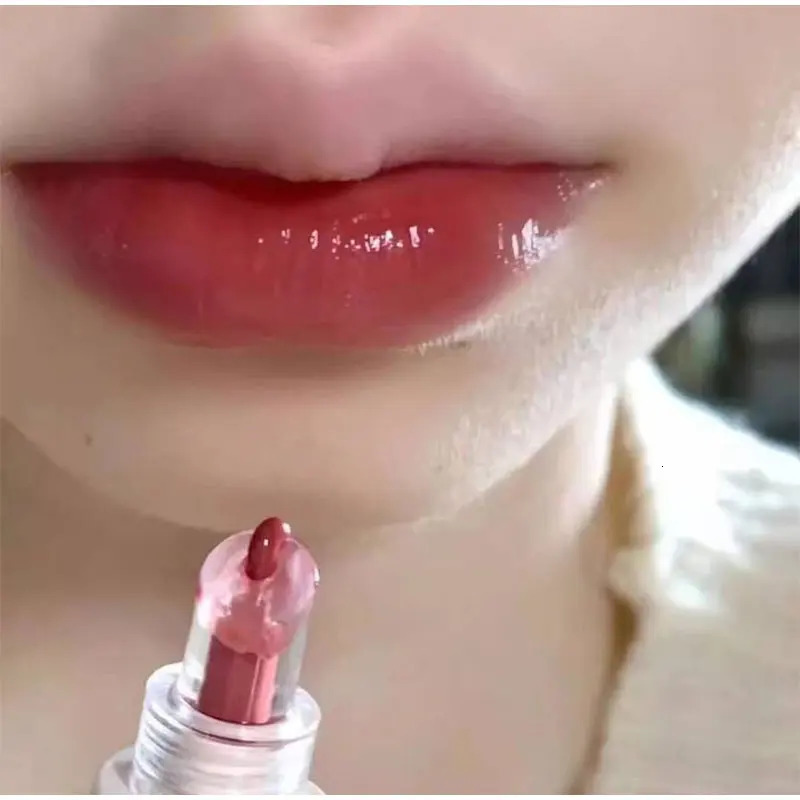 Transparent Korean Makeup Liquid Waterproof And Moisturizing Lip Cosmetics Lipstick Sheglam Natural Gloss 241008