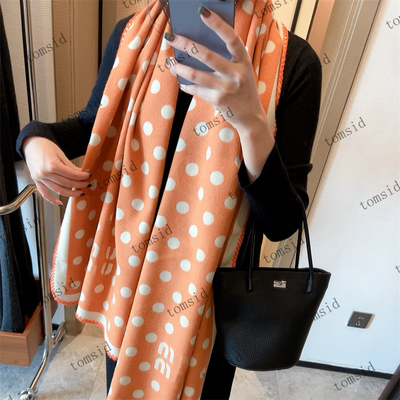Multiple Styles Women Scarf Designer 180*50CM Letter Dot Elements Print Scarves 100% Wool Big Wraps Personality Autumn Winter Shawls