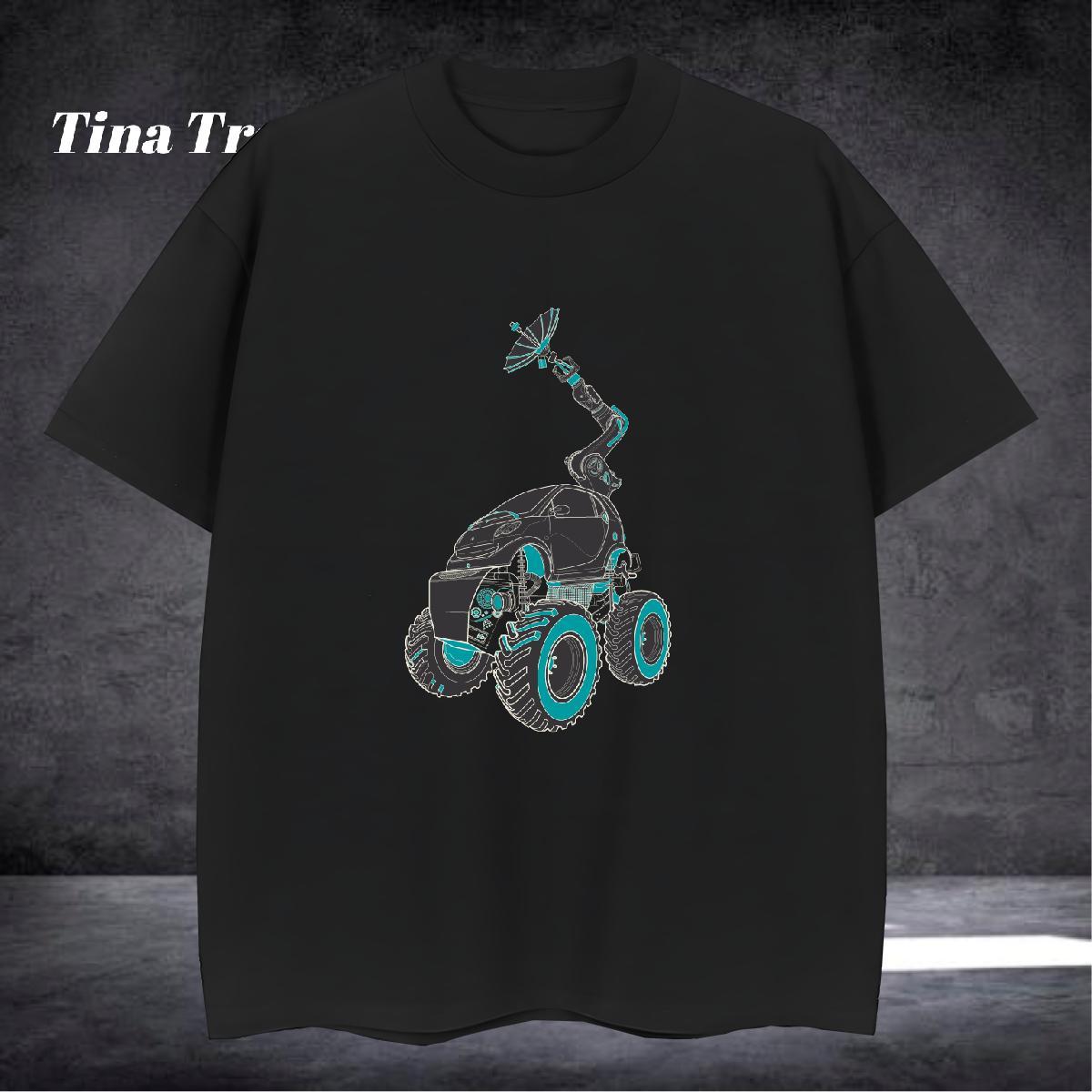 Popular T-Shirts 230g Cotton telecar High Street Hip Hop White Plus Size O Neck Short Sleeves Men Clothes T-Shirt Fashion Casual Top Tees