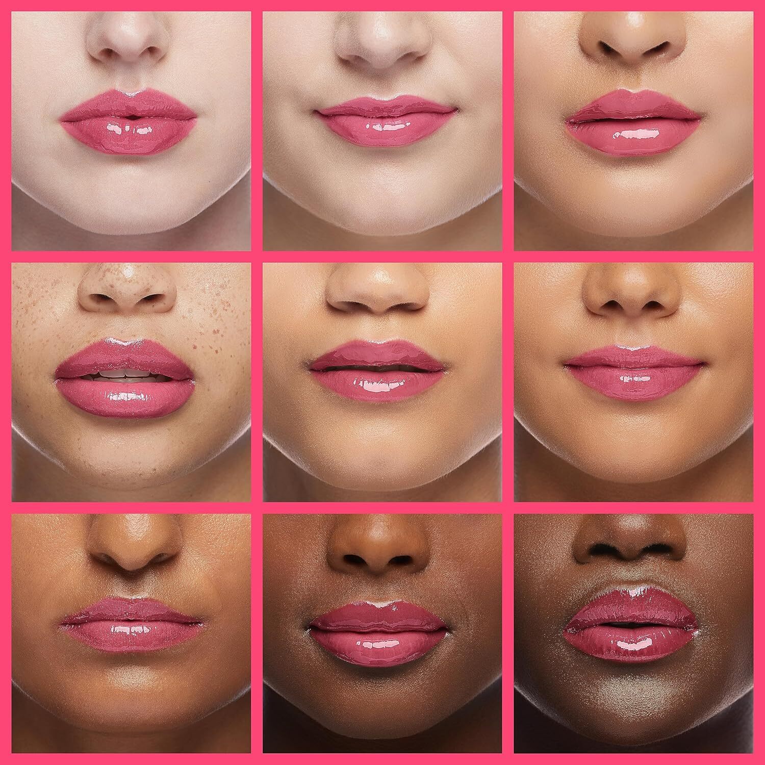 Fovcos Oil - Moisturizing and Tonifying Lip Gloss Cream, Cherry Color