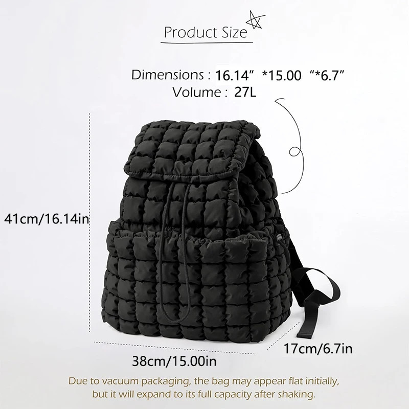 Customized womens backpacks lightweight inflators casual day hiking bags 241008