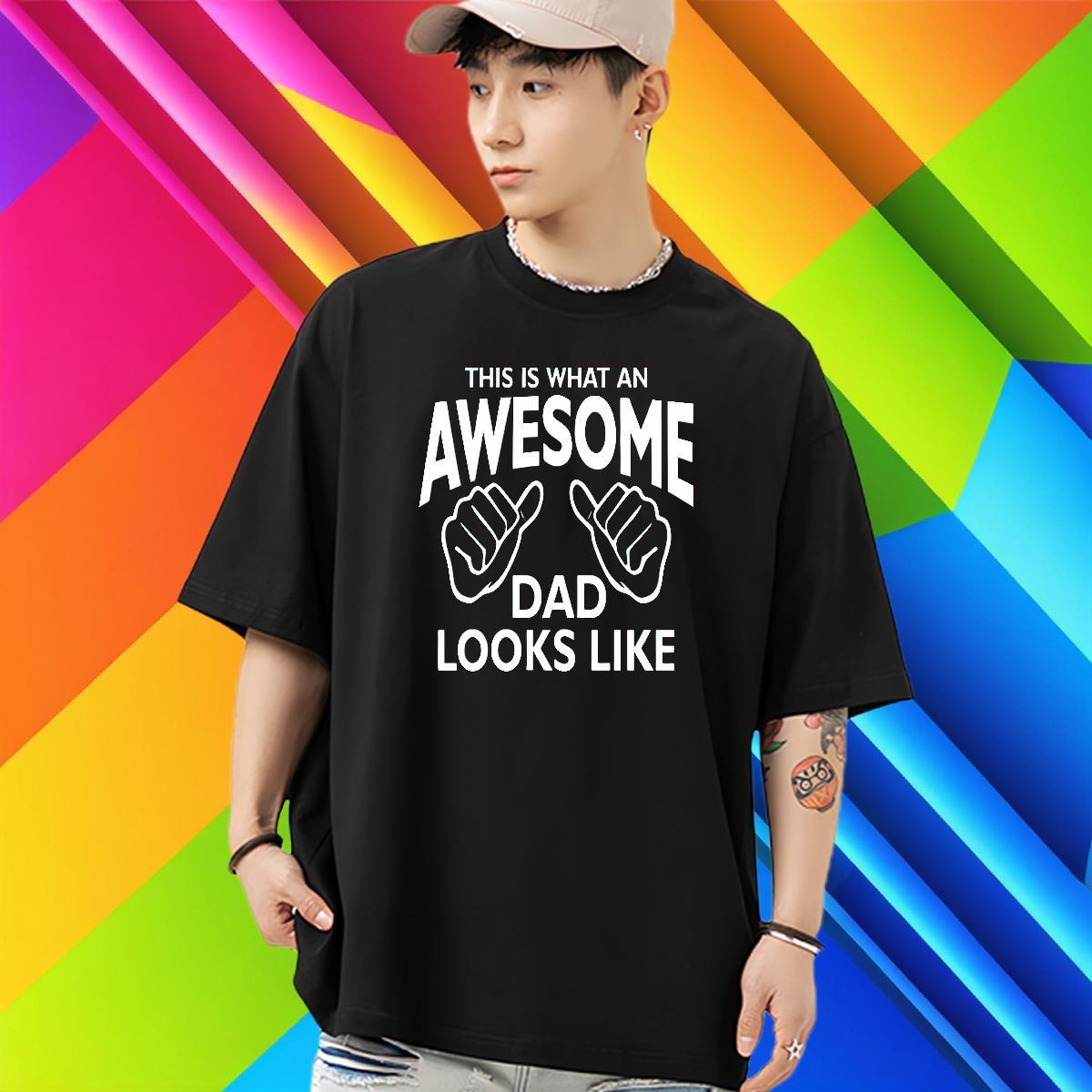 Classic T Shirt For Man 230g Pure Cotton letter High Street Hip Hop DIY Anime Crew Neck Breathable Tshirts Designer Clothings