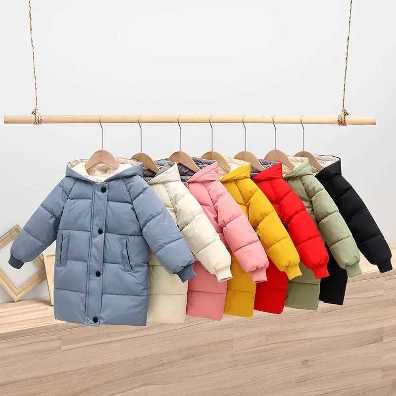 Down Coat Childrens down cotton jacket boys thick jacket childrens cotton jacket boys winter jacket girls jacket H241010