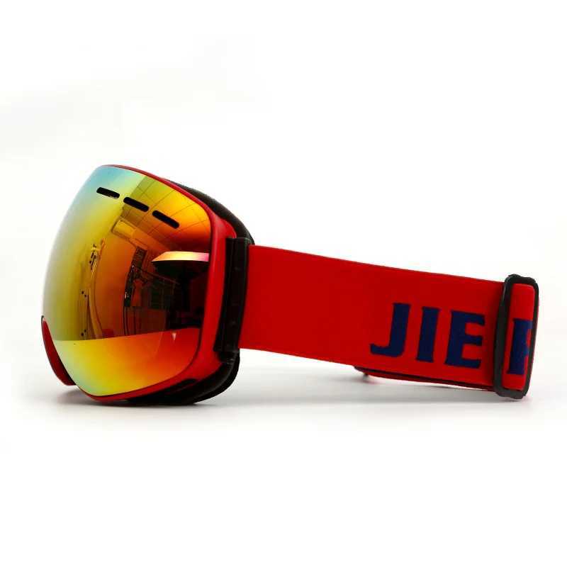 Exclusive border adult skiing goggles frameless large spherical glasses KOCA Myopia glasses/magnet double-layer A CL241010