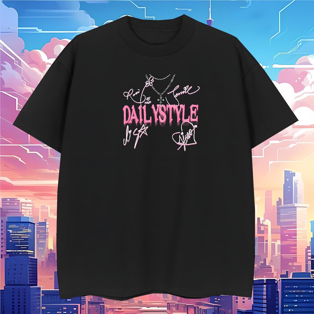 TOP Quality Men T Shirts 100% Cotton 230g letter Street Cartoon Print Pure Cotton Couples T Shirts Designer Fashion Tees Shirts