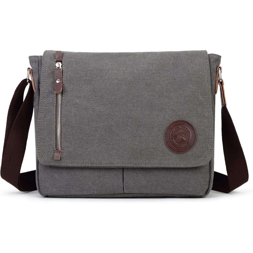 Messenger Canvas Small Bag Vintage Shoulder Everyday Purse Crossbody bag for men women wo