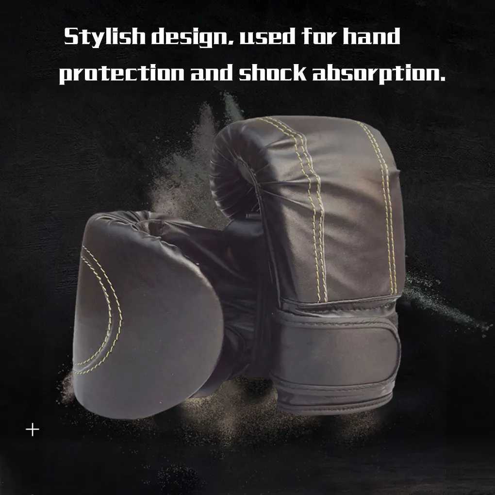 Adult Boxing Gloves Solid Color Womens Fitness Training Protective Equipment Hand Punch Bag Protective Hand Mat W241010