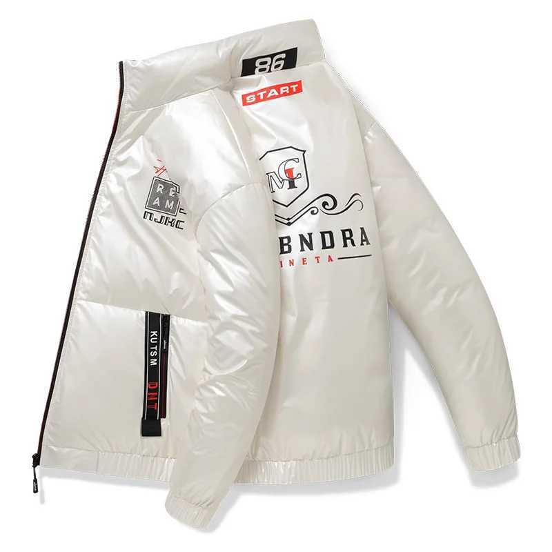 Men's Down Parkas 2024 High Quality Men Down Jacket Brand Clothing Casual Warm Hooded Collar Coats Winter Jackets Parkas Mens Windbreakers Y24100