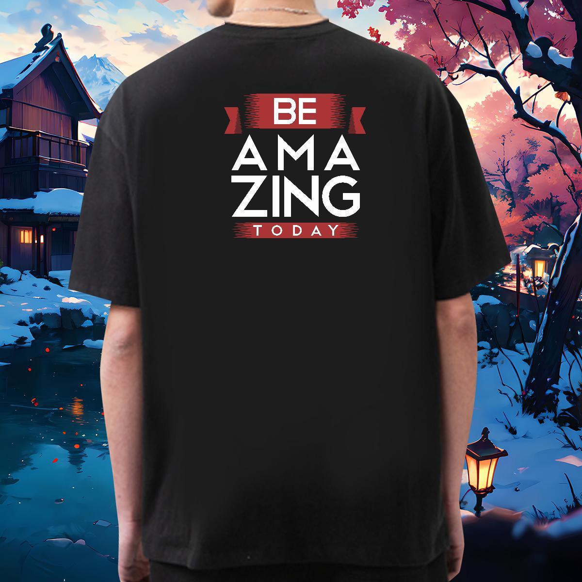 Soft Men T Shirts 230g Cotton letter Daily Wear Plus Size Custom Breathable Short Sleeve Mens Tshirts Classic Casual Polos