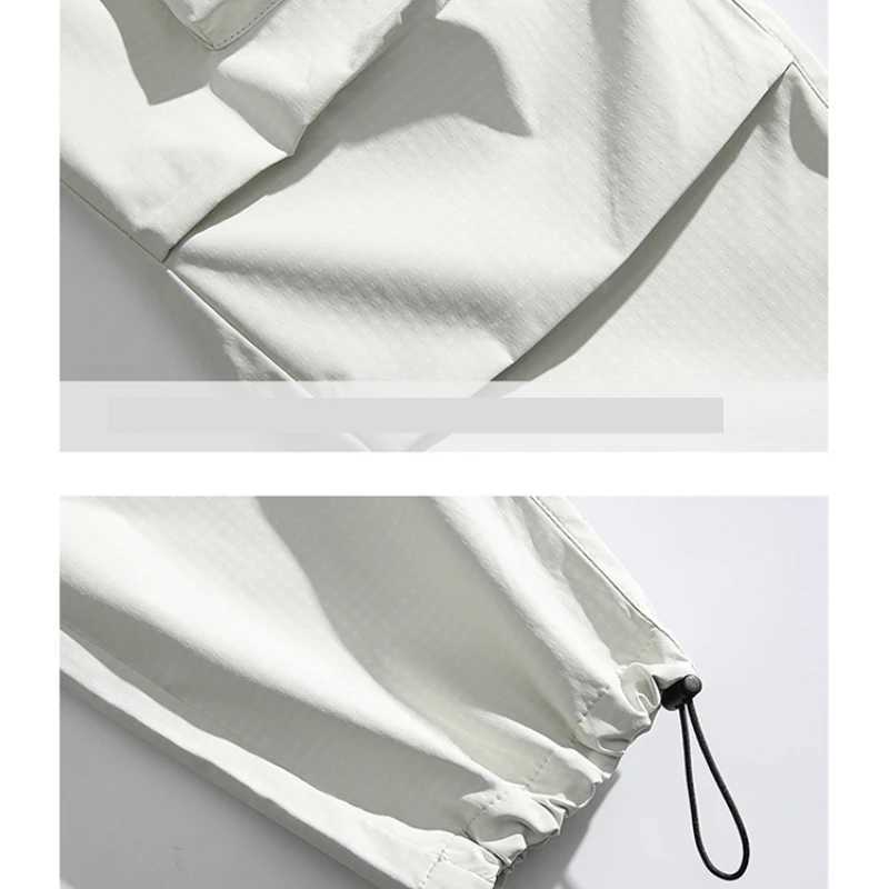 2024 Autumn New Large Pocket Loose Casual Mens Wear Anti Static Outdoor Waterproof Solid Color Mens Wear JLiz80621 W241009