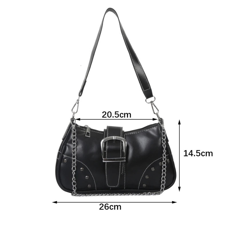 Fashion womens shoulder bag armpit bag armpit bag pleated saddle bag solid color messenger bag wallet homeless handbag Y2K 241008
