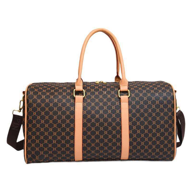 Ladies' travel fashionable large capacity luggage hand raised poor business simple tote bag, ready for delivery bag