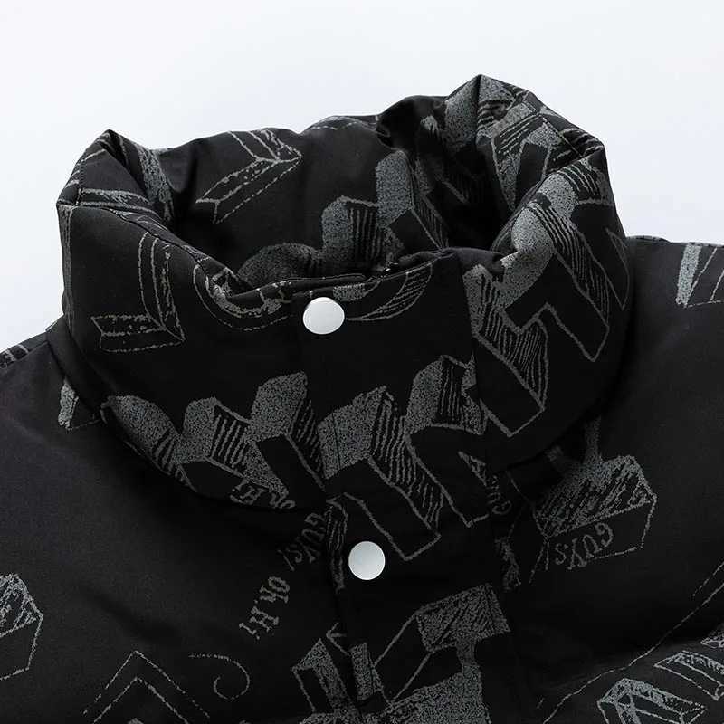 Men's Down Parkas Winter Oversize Camouflage Winter Coat Mens Korean Style Men Harajuku Warm Parkas Camouflage 2024 New Puffer Jacket Y2410099C05