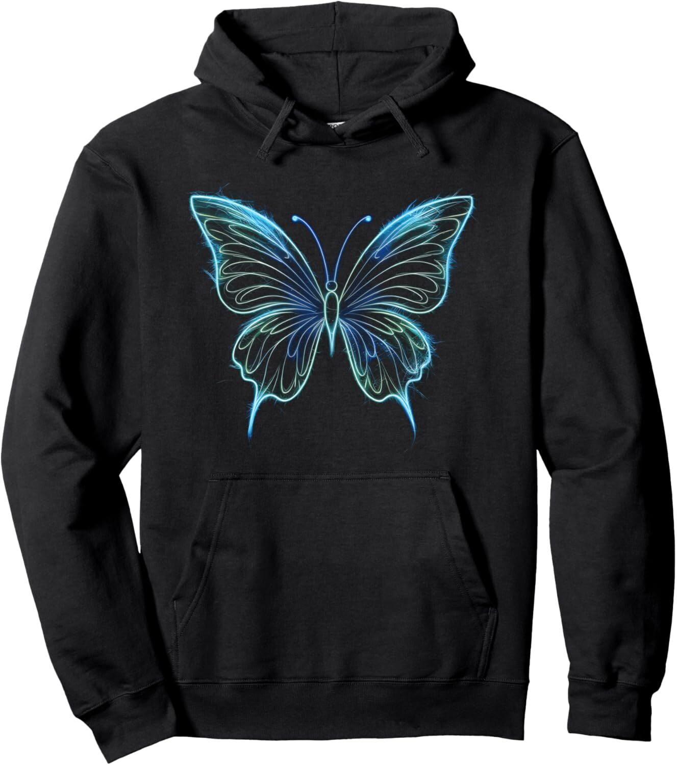 Hoodie for Mens Womens Butterfly Insect Nature Lover Entomology Gifts Graphic Tees Pullover Hoodie Graphic Hoodies sweatshirt Pullover Long Sleeve