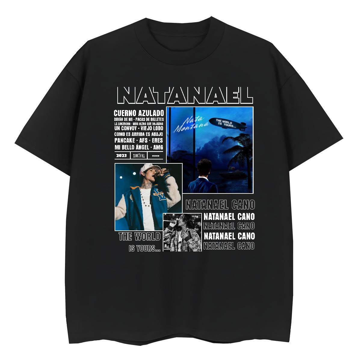 Factory Direct T Shirt For Woman 230g Pure Cotton Breathable Crew Neck Hip Hop NATANAEL Women Tees Designer Custom Printed Clothings